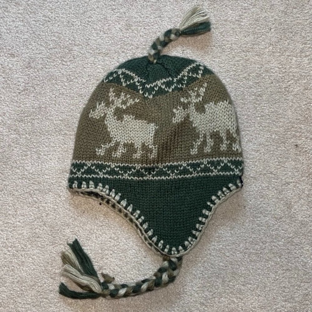 Chaos Fleece Lined Moose Hat Ear Flaps OS